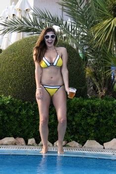 Imogen Thomas Doing Yoga Wearing A Bikini On A Beach In Spain June Phun Org Forum