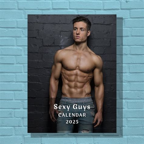 Gay Male Calendars 2025 Etsy