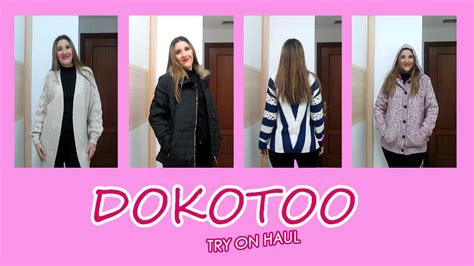 último TRY ON HAUL ropa de invierno DOKOTOO del año 2021DÓNDE