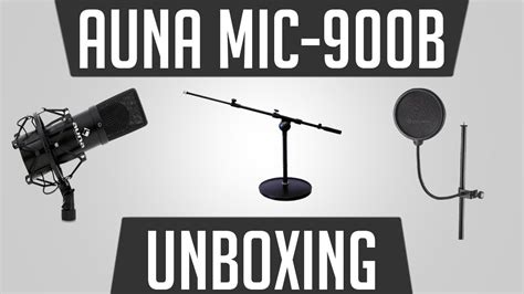 Unboxing Auna Mic B Youtube