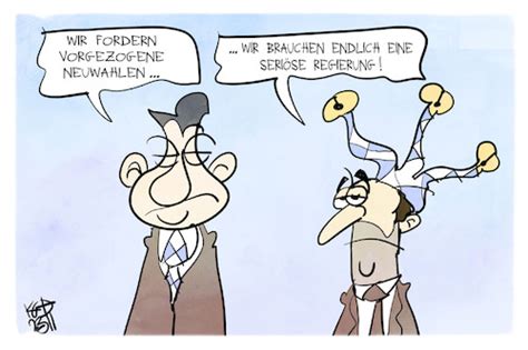 Neuwahlen Von Kostas Koufogiorgos Politik Cartoon TOONPOOL