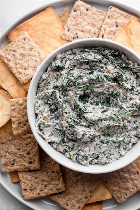 Vegan Spinach Dip - Food Faith Fitness