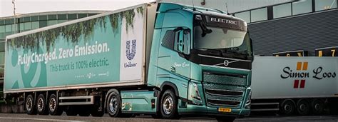 Eerste Volvo Fh Electric In Nederland Voor Simon Loos Ab Magazine Nl