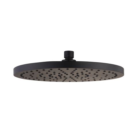 oliveri rome shower rose matte black buildmat