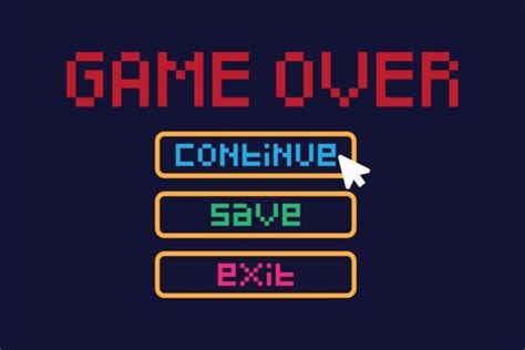 Game over Pixel Art Vector Illustration Graphic by Ozan ID · Creative ...