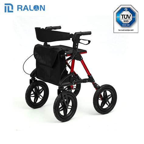 Oem Medical Health Home Care Folding Walker Rollator For Adults And