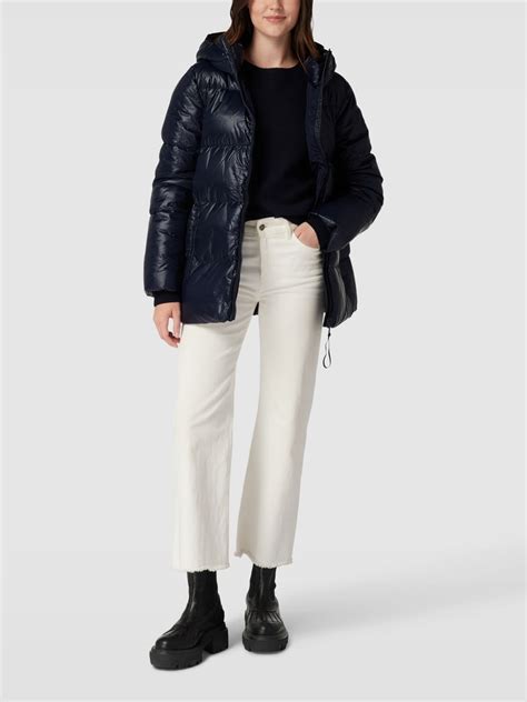 Tommy Hilfiger Jacke Mit Label Details Modell SORONA Marine Online