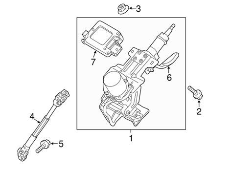 56400-2S202 - Lower Shaft - 2014-2015 Hyundai Tucson | World OEM Parts ...