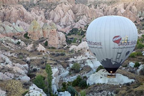Cappadocia Hot Air Baloon Trip Turkey Editorial Image Image Of Landmark Place