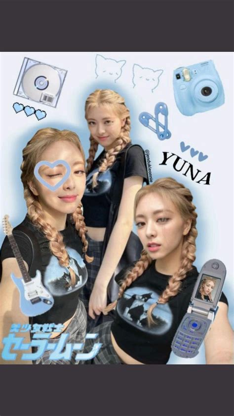 Itzy Yuna Y2k Edit