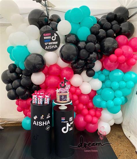 Fiesta TikTok 37 Ideas para Decorar tu Cumpleaños Ideas Cumpleaños