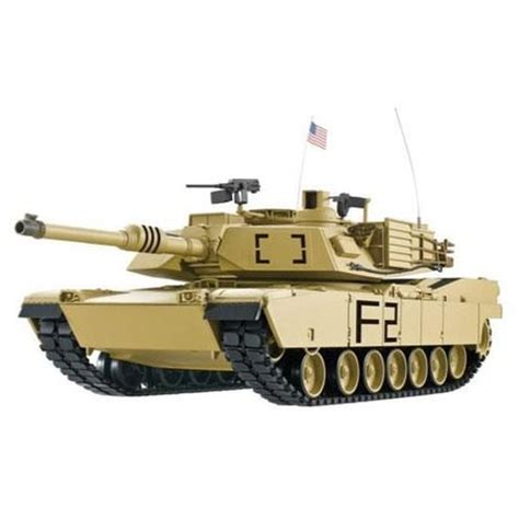 Char D Assaut Rc U S Abrams M A Complet Metal Bruit Fumee