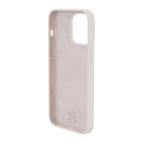 Coque Silicon Puro Icon Pour Iphone Pro Max Rose Coque Et Tui