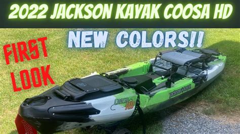 2022 Jackson Kayak Coosa HD (FIRST LOOK) (NEW COLORS) | BigBaitPosse | Jackson kayak, Kayaking ...