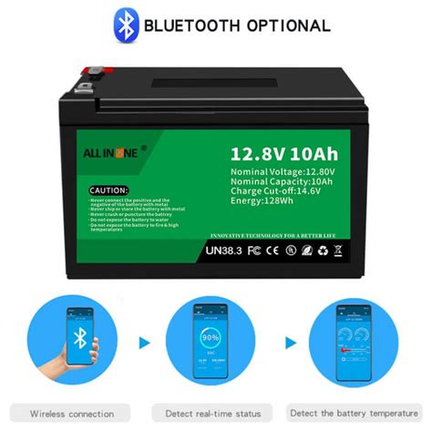 Batterie Au Lithium Ion De Remplacement Au Plomb V Ah Lifepo V