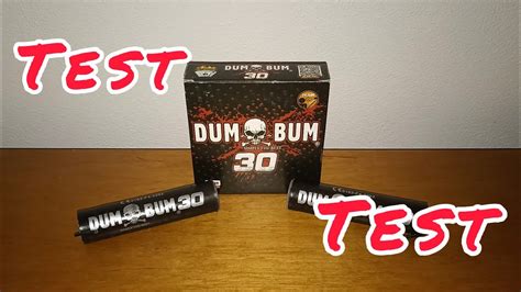 Test Dum Bum 30 Version 2022 30g YouTube