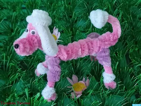 Мастер-класс по изготовлению игрушки-забавы «Дрессированный пудель» из ...