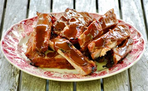 Bourbon-Glazed Ribs – Cooking with Nigella