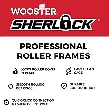 Wooster Brush R Sherlock Roller Frame Inch Amazon Ca Tools