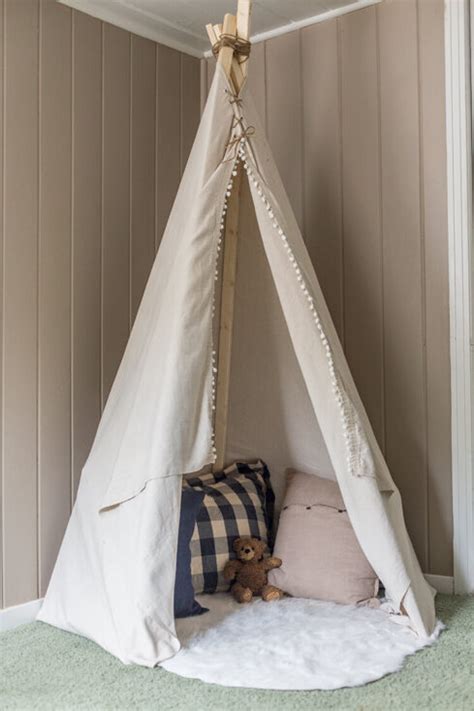 13 Best Diy Teepee Tent Ideas To Delight Your Kids In 2024