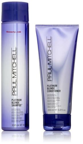 Paul Mitchell Platinum Blonde Shampoo 10 14 Oz And Conditioner 6 8 Oz Duo EBay