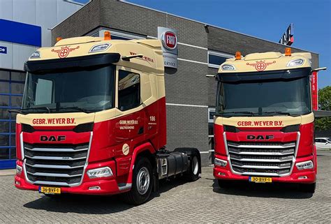 Drie Mooie DAF XF NGD Trucks Afgeleverd Aan Gebr Wever