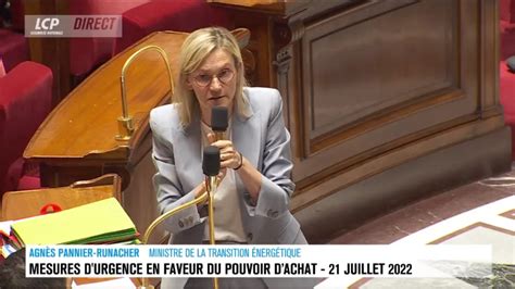 La Ministre Agn S Pannier Runacher En Larmes L Assembl E En Parlant