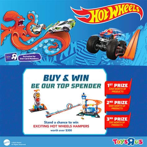 Now Till Jun Toys R Us Hot Wheels Buy Win Contest Sg Everydayonsales
