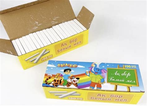 Купить Бимбо Белый мел 100 шт в кредит в Алматы – Kaspi Магазин