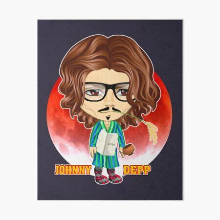 Beauty School Dropout Gay Model I Am Johnny Depp 0812 Retro Art Board Print For Sale By