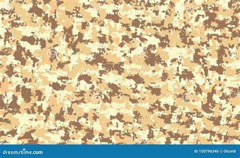 Camouflage Military Seamless Pattern Background Classic Clothing Style