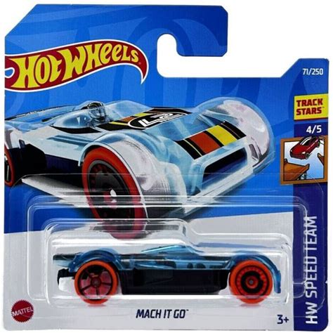Hot Wheels HW Speed Team Mach It Go kisautó JátékNet hu