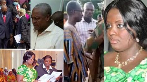 ßreak Mahama sister in troußle as court to invite her over this come