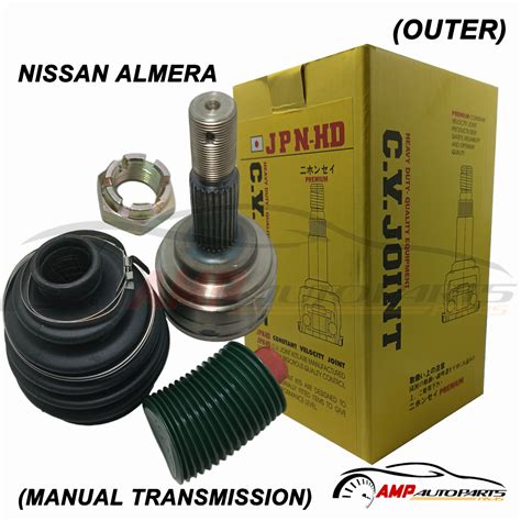 JPN HD CV Joint For NISSAN ALMERA MANUAL TRANSMISSION OUTER