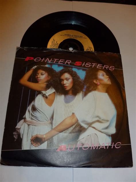 The Pointer Sisters Automatic 1985 Uk 2 Track 7 Single In Picture