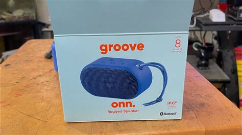 Onn Grove Rugged Speaker Ipx Youtube