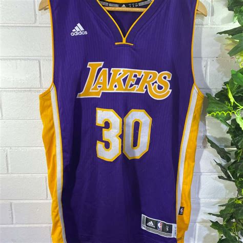 Adidas Mens NBA L.A Lakers Jersey Size S Purple/ Yellow (s)