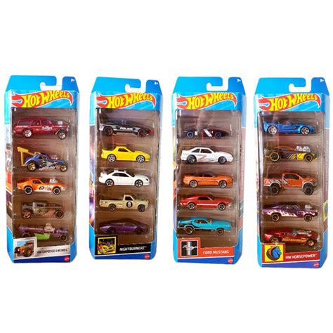 Jual Hot Wheels Gift Pack Isi 5 Original Mattel Hotwheels Shopee Indonesia