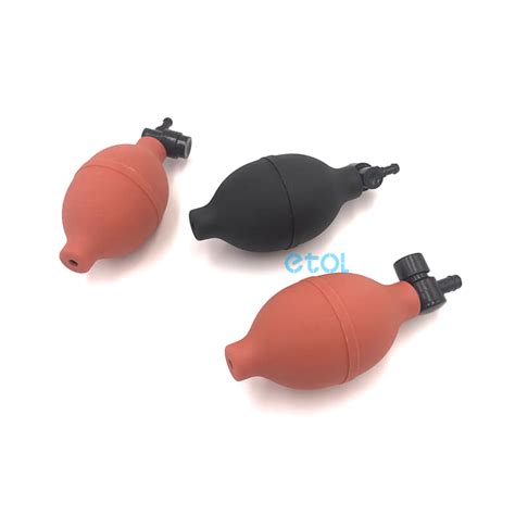 Rubber Suction Bulb Silicone Rubber Pump Bulb For Medical Etol