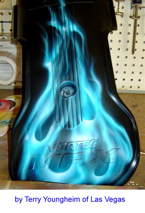 Real Flames Airbrushing Realistic Flames Airbrushing Custom Paint