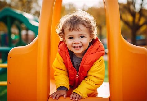 Premium Ai Image Photo Of Children Having Fun Children Playing At