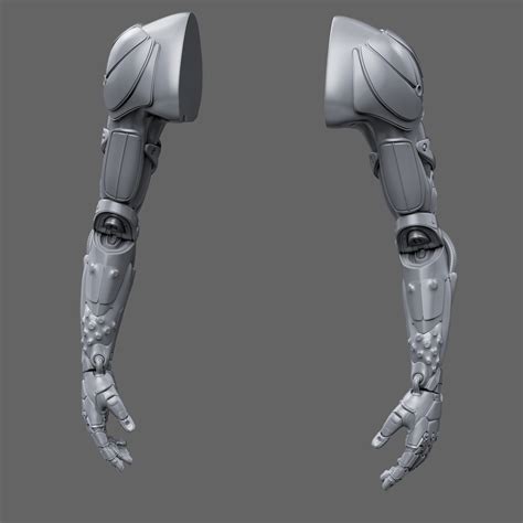ArtStation - Realistic Cyberpunk Arm Augment | Resources