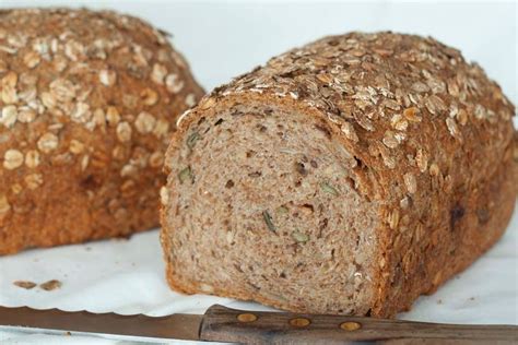 Huis Tuin En Keukenvertier Volkorenbrood Met Pitten Zaden En