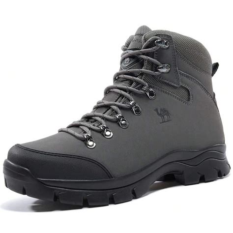 Bota De Caminhada Masculina - CAMEL CROWN Botas de Caminhada Masculinas, Bota Trekking Outdoor Meia ...