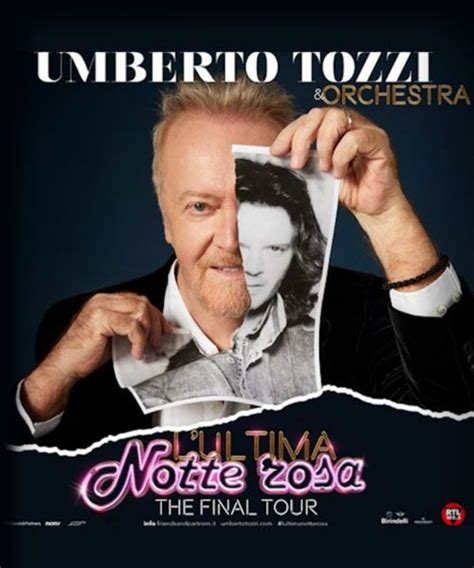 L Ultima Notte Rosa The Final Tour Umberto Tozzi Torino Teatro