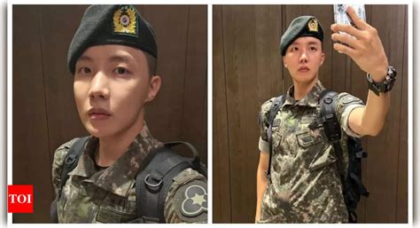 BTS star J-Hope poses in his military uniform; ARMY can't keep calm ...