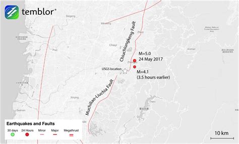 M=5.0 Taiwan earthquake preceded by foreshock sequence - Temblor.net