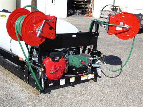 Twin Reel Power Sprayer Skid Wylie Sprayers