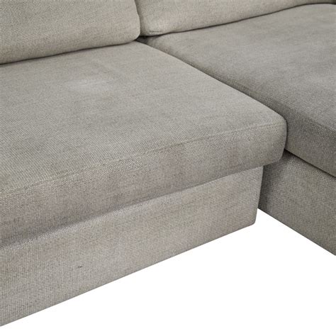 Bassett Furniture Chaise Sectional Sofa | 85% Off | Kaiyo