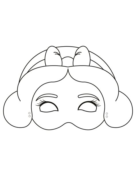 Free Princess Masks Printable Disney Princess Masks Snow White